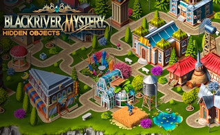 Image Blackriver Mystery. Hidden Objects