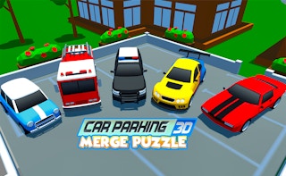 Image Car Parking 3D Merge Puzzle
